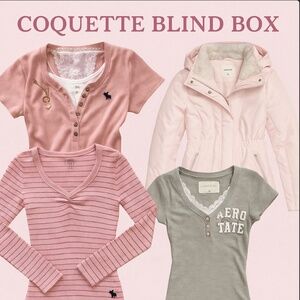 Coquette Clothing Blind Box - Pink, Lace, Ruffles & Cozy Layers (3 pcs)